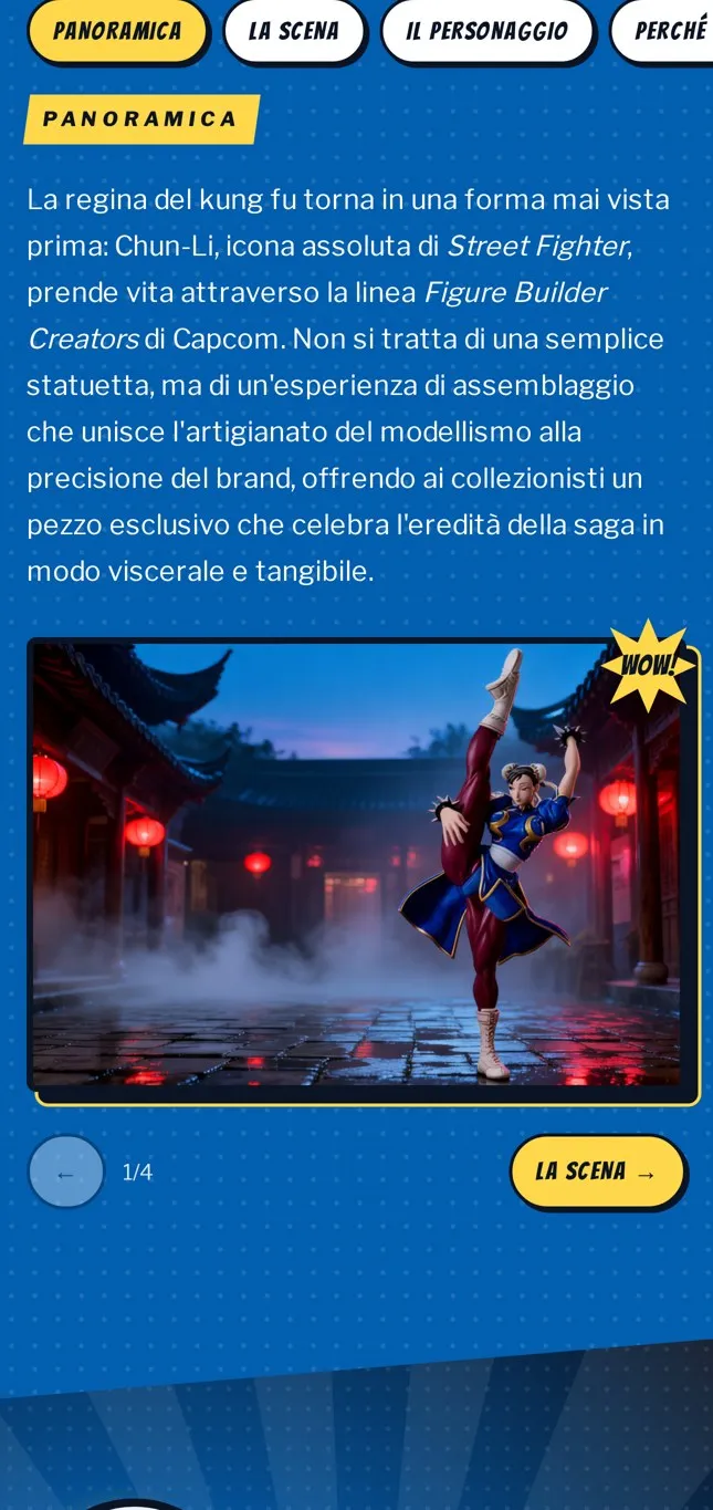 Una scheda prodotto di PopCave da telefono